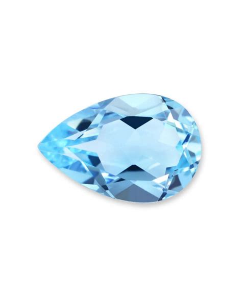 9X6mm PEAR SKY BLUE TOPAZ AAA