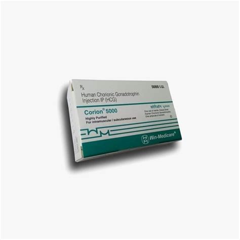 Corion 5000 Iu Injection at Rs 460/piece | Human Chorionic Gonadotropin Injections in Nagpur ...