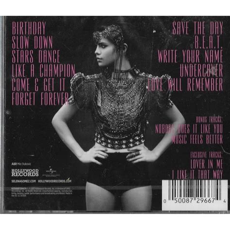 Selena Gomez Stars Dance Deluxe Album Cover