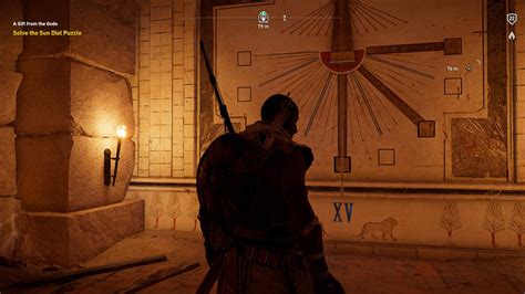 Assassin's Creed Origins - Sundial Puzzle, A Gift from the Gods | Shacknews