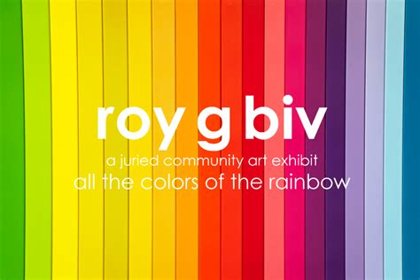 Roy G Biv Exhibit – Selected Artists - Library Arts Center Gallery & Studio