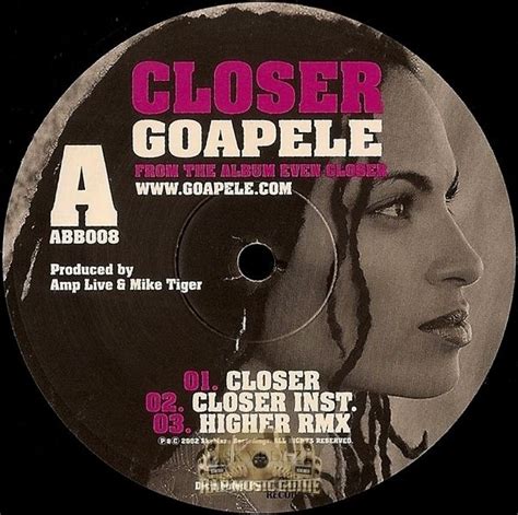 Closer (Goapele album) - Alchetron, The Free Social Encyclopedia