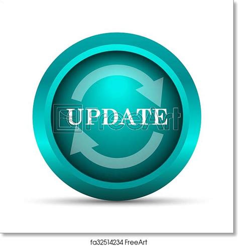 Update Button Icon at Vectorified.com | Collection of Update Button ...