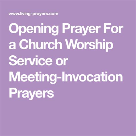 Pin on Invocation prayer