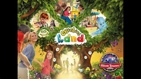 CBeebies Land Alton Towers Interactive Map - YouTube