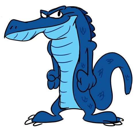 MatTOONArt: Gator character