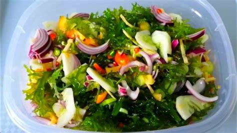 KINILAW NA GUSO RECIPE | TAMANG PROSESO SA KINILAW NA (SEAWEED SALAD ...