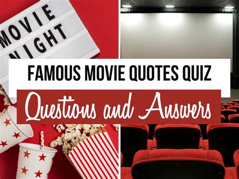 60+ Famous Movie Quotes Quiz Questions & Answers - Quiz Trivia Games