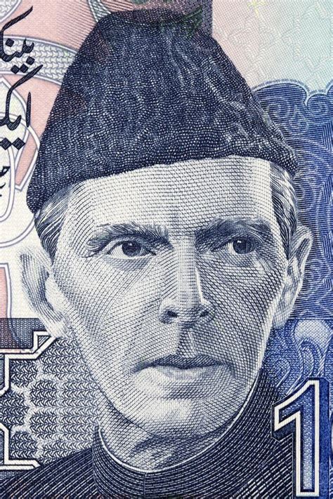 Muhammad Ali Jinnah a Portrait Stock Photo - Image of portrait ...