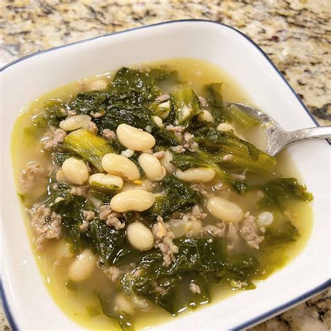 Instant Pot Bean & Escarole Soup Recipe