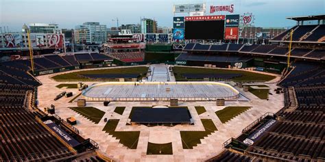 PHOTOS: Turning Nationals Park Into A Hockey Rink For The NHL Winter Classic - Business Insider