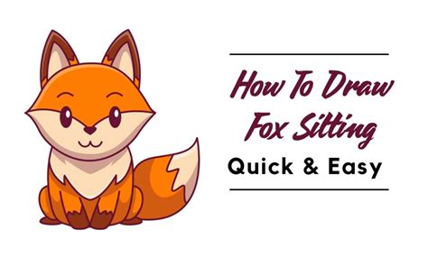 Easy Fox Drawing