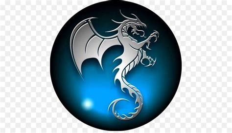 Cool Blue Dragon Logo - LogoDix