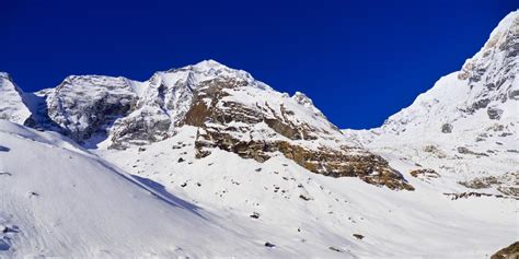 Annapurna Range, Annapurna Conservation Area, Himalaya, Nepal Stock ...