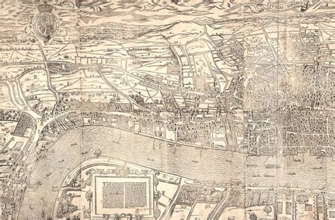 The oldest complete map of London is finally going on display | Old ...