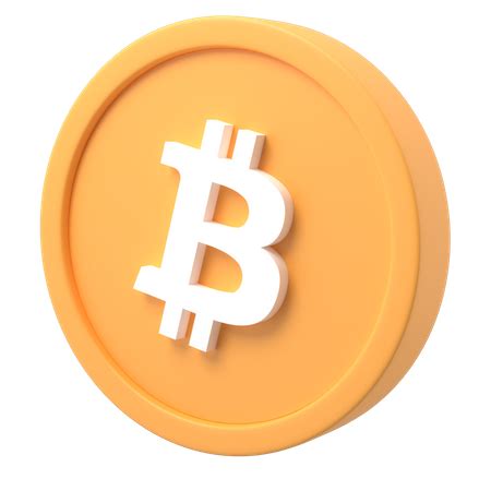 Premium Bitcoin 3D Illustration download in PNG, OBJ or Blend format