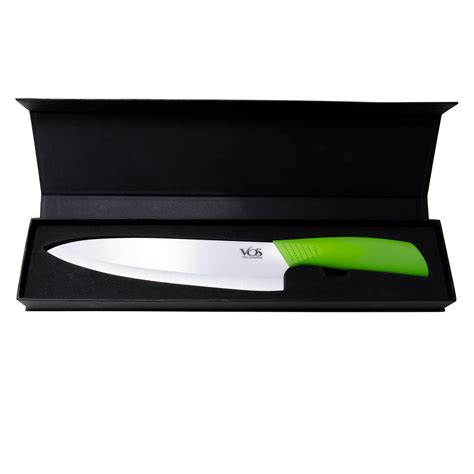 Chef Made Easy Ceramic 8 Inch Chef’s Knife Review - Knife guides