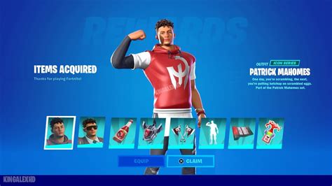 How To Get Patrick Mahomes Skin & Mahomes Saucy Style Bundle FREE In Fortnite! (Patrick Mahomes ...