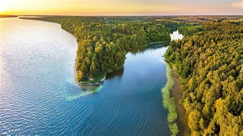 Jezioro Kaunas Reservoir na Litwie