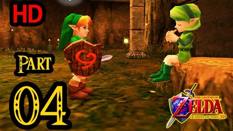 Zelda Ocarina of Time 3D 100% Walkthrough 1080p HD Part 4 - The Lost Woods - Saria's Song - YouTube