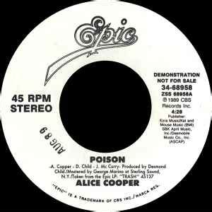 Alice Cooper - Poison (1989, Vinyl) | Discogs