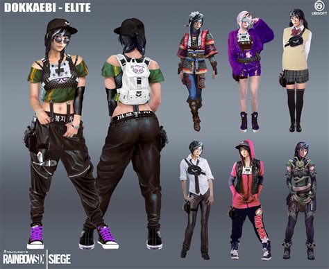 Dokkaebi Elite Concepts from Ubisoft : r/Rainbow6