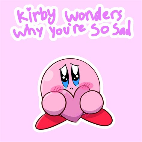 Kirby is sad by RCKtheartist on DeviantArt