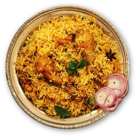 Chicken Fry Masala Biryani Png