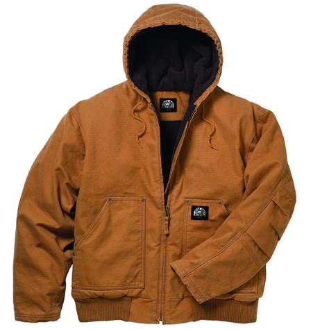 Polar King® Premium Duck Insulated Fleece - lined Hooded Jacket, Tall - 133010, Insulated ...