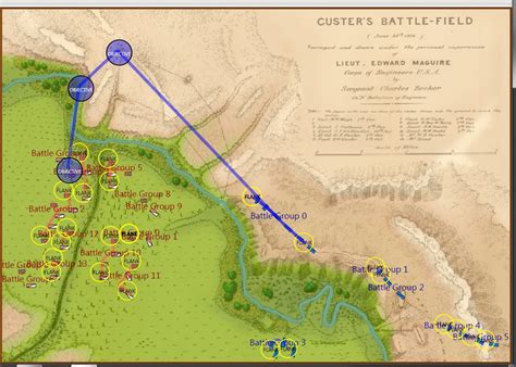 Little Bighorn River Map