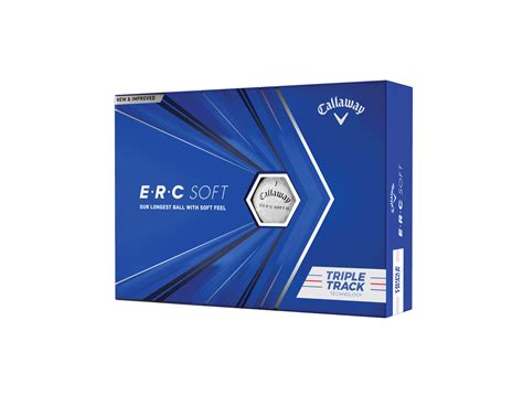 Callaway ERC Soft Triple Track Golf Balls (12 Balls) - Logo Overrun