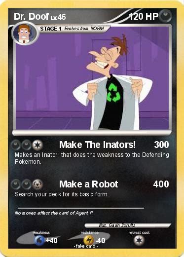 Pokémon Dr Doof 2 2 - Make The Inators! 300 - My Pokemon Card