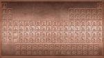 Copper Periodic Table Wallpaper - 4K Periodic Table Wallpaper