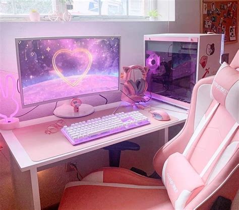 35 Best Looking Pink Gaming Setup for Gamer Girls - GPCD