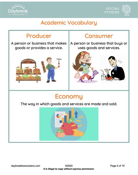 Producer vs. Consumer - Economics Lesson - Daybreak Lessons