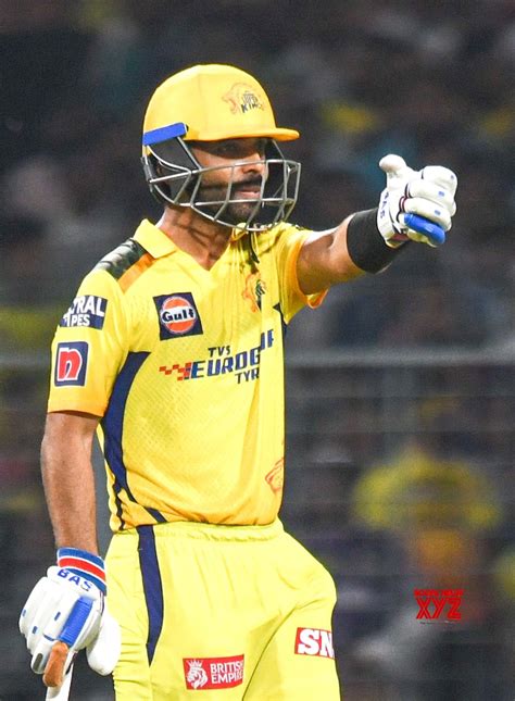 Kolkata: CSK's batsman Ajinkya Rahane during the IPL 2023 match # ...