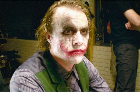 Heath Ledger Joker Makeup Behind The Scenes