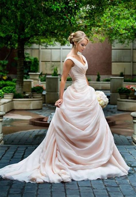 Great Blush Pink Wedding Dresses of all time The ultimate guide | weddingdress1