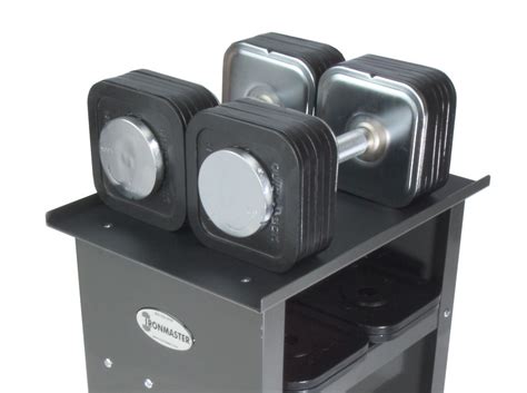 Ironmaster 75 lb Quick-Lock Adjustable Dumbbell System with Stand