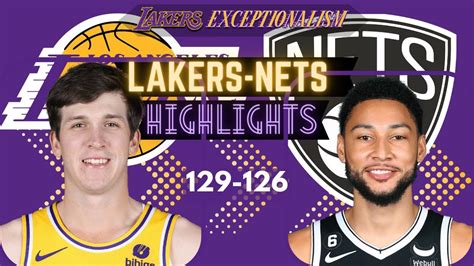 Los Angeles Lakers vs Brooklyn Nets Highlights 10-9-23 - YouTube