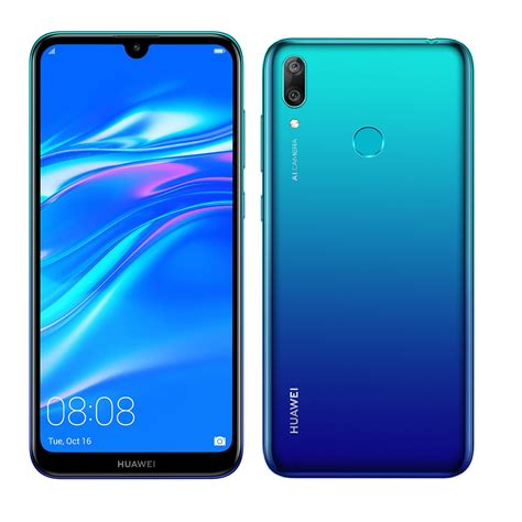 Deals on Huawei Y7 32GB Dual Sim 2019 Edition in Aurora Blue | Compare Prices & Shop Online ...