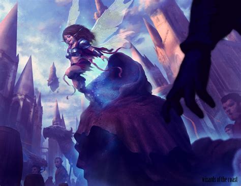 Faerie Impostor MtG Art from Return to Ravnica Set by Johann Bodin - Art of Magic: the Gathering