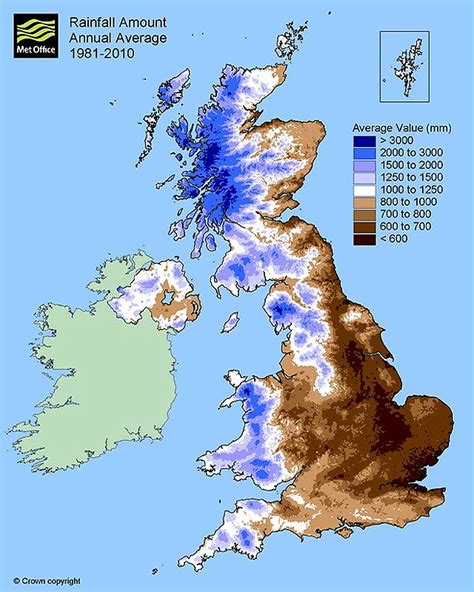 How much does it rain in the UK? - Met Office