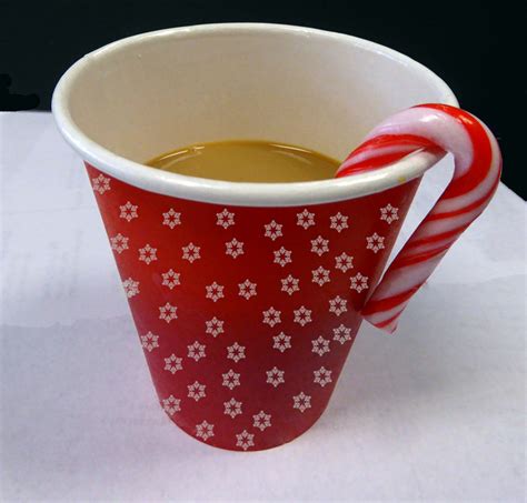 Cup Of Christmas Coffee Free Stock Photo - Public Domain Pictures