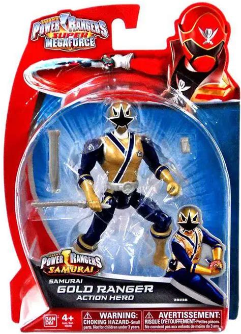 Power Rangers Super Megaforce Samurai Gold Ranger Action Hero Action Figure Bandai America - ToyWiz