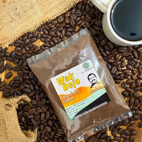 Jual Kopi Bubuk Hitam Murni Asli Tanpa Ampas / Kopi Wak Bejo 100gr Murah / Minuman Kopi ...