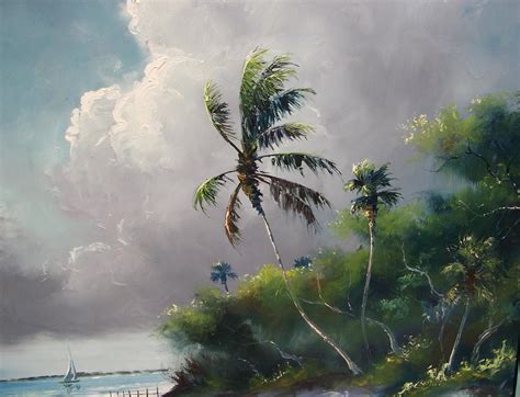 Florida Landscape Painting at PaintingValley.com | Explore collection ...