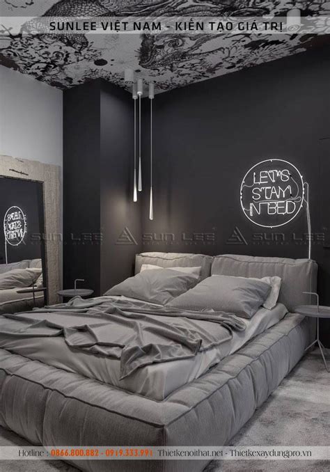 Phòng ngủ màu đen | +31 mẫu trang trí ''cực đẹp'' mới nhất 2020 | Luxury bedroom master, Modern ...