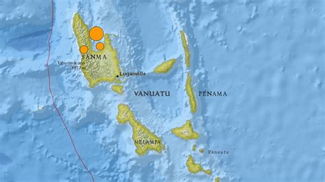 The island of Vanuatu is shaken by an earthquake - Buzzer