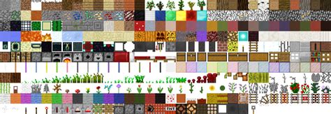 Minecraft block texture sheet - Download Free Png Images